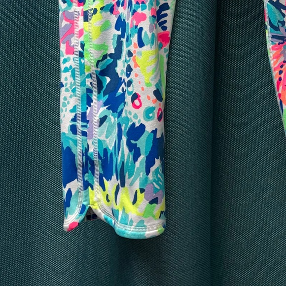 Lilly Pulitzer Luxletic Multi Color Leggings Size XL - Picture 6 of 6